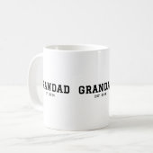 Opa Nieuw Opa Cadeau Koffiemok (Voorkant links)