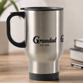 Opa Nieuw Opa Cadeau Reisbeker