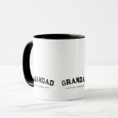 Opa Nieuwe Opa Cadeau Mok (Voorkant links)