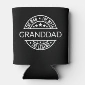 Opa noemt het Man The Myth The Legend Blikjeskoeler (Achterkant)