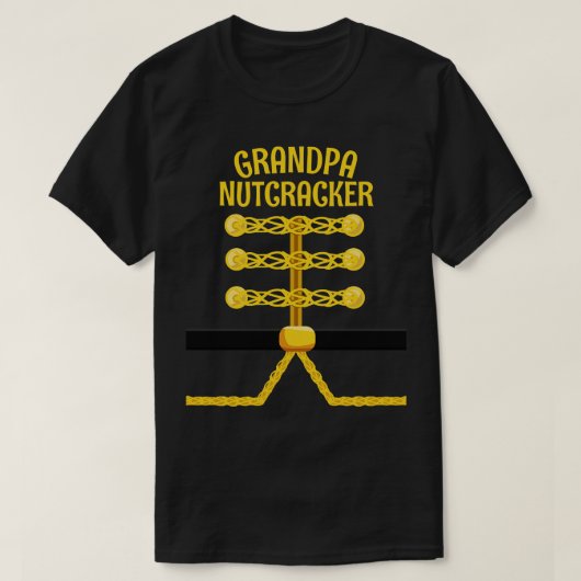 OPA Notenkraker Matching Familie PJ Kerstmis T-shirt (Design voorkant)