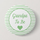 Opa om Baby shower Button te zijn (Voorkant)