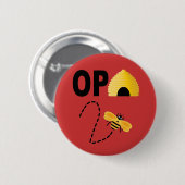 Opa om Button te zijn (Voorkant /achterkant)
