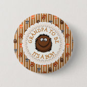 Opa om Button Woodland Aninmal Theme te worden (Voorkant)