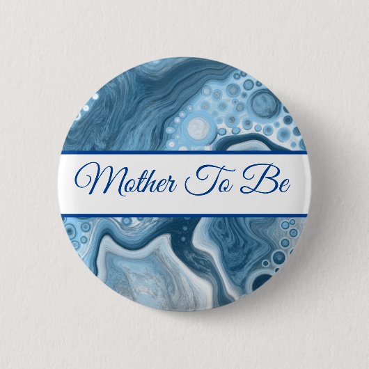 Opa om te worden | Button Baby shower van jongen (Voorkant)