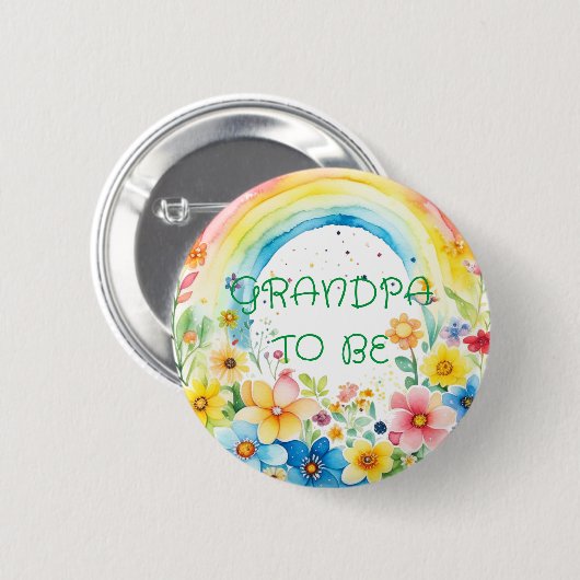Opa om te zijn | BABY SHOWER BUTTON (Voorkant /achterkant)