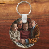 Opa & oma aandenken foto sleutelhanger (Achterkant)