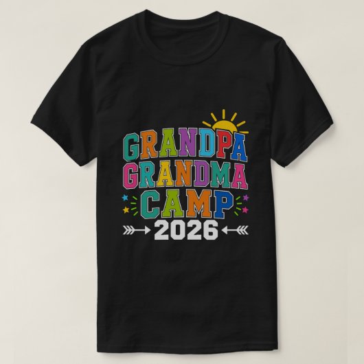 Opa Oma Kamp 2026 T-shirt (Design voorkant)