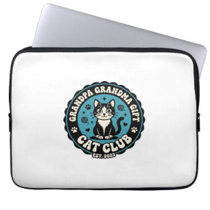 Opa Oma Kat Kadootje Huisdier Liefhebber Shirt Kun Laptop Sleeve