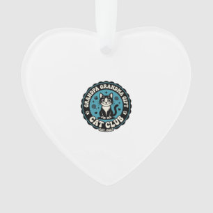 Opa Oma Kat Kadootje Huisdier Liefhebber Shirt Kun Ornament