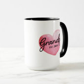 Opa onthult vastgestelde hartdatum mok (Voorkant rechts)