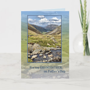 Opa op Vaderdag, Berglandschap Kaart