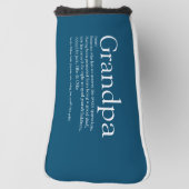 Opa Opa Definitie Modern Leuke Quote Golfheadcover (Draai 90)