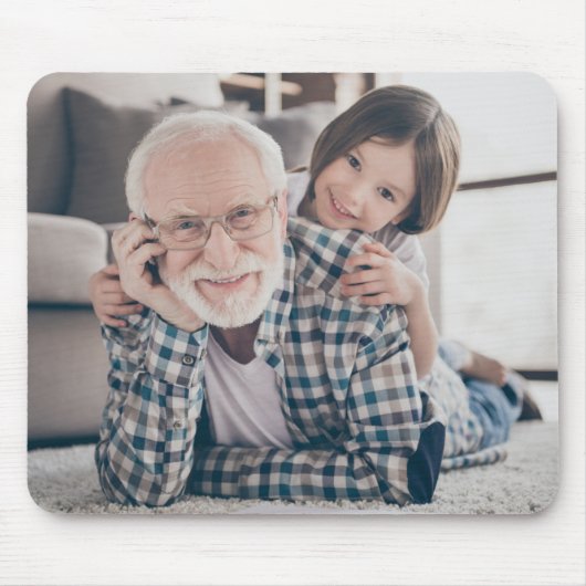 Opa Opa Opa Opa Volledige foto Muismat (Voorkant)