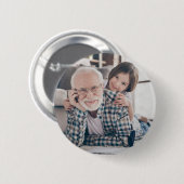 Opa Opa Opa Opa Volledige foto Ronde Button 5,7 Cm (Voorkant /achterkant)
