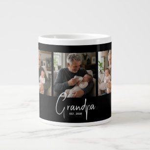 Opa Opgericht 3 Foto Zwart Grote Koffiekop