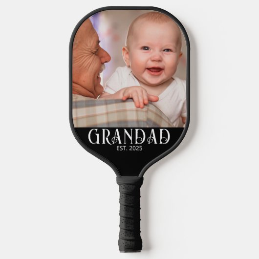 Opa Opgericht Foto Pickleball Paddle (Voorkant)
