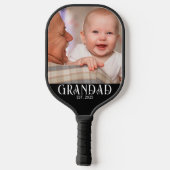 Opa Opgericht Foto Pickleball Paddle (Achterkant)