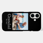 Opa Opgericht Foto Wit Krachtig Minimaal Tekst Case-Mate iPhone Case (Achterkant (horizontaal))