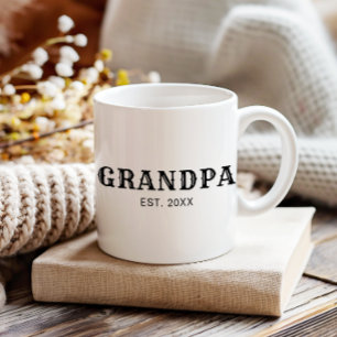Opa Opgericht Nieuw Opa Cadeau Koffiemok
