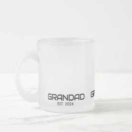 Opa Opgericht Nieuwe Opa Cadeau Matglas Koffiemok
