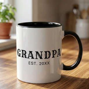 Opa Opgericht Nieuwe Opa Cadeau Mok