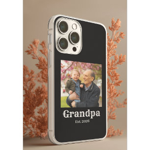 Opa Opgericht oprichtingsdatum vetgedrukte tekst f iPhone 15 Pro Case