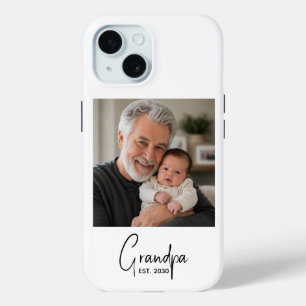 Opa Opgericht Script Foto iPhone 15 Case