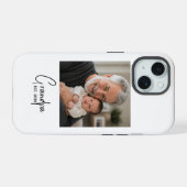 Opa Opgericht Script Foto iPhone 15 Case (Achterkant horizontaal)