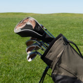 Opa Opgericht Script Zwart Foto  Golfheadcover (Insitu)