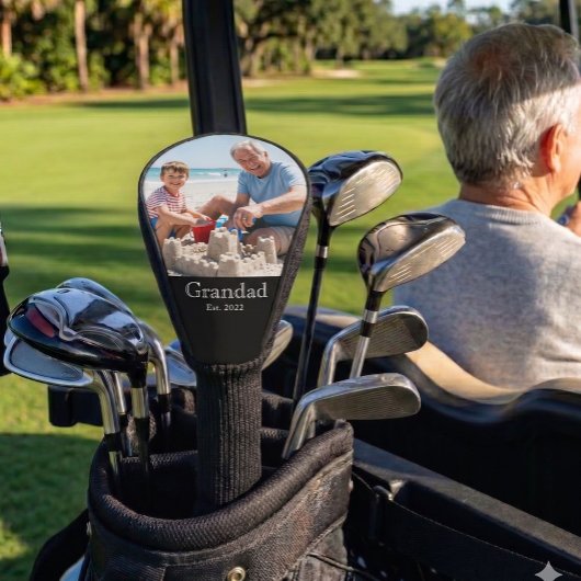 Opa Opgericht Wit Krachtig Minimaal Tekst Foto Golfheadcover