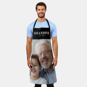 Opa Opricht Pret Foto Schort (Gedragen)