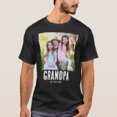 Opa Oprichtings Foto Grunge tekst T-shirt (Voorkant)