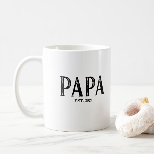 Opa Oprichtingsjaar Koffiemok (Met donut)