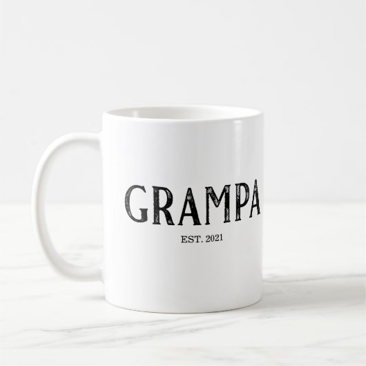Opa Oprichtingsjaar Koffiemok (Links)