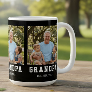 Opa Oprichtte Vet Zwart 3 Foto Koffiemok