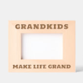 Opa Ouders Aangepaste houten foto lijst Gegraveerde Lijstjes (Voorkant)