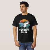 Opa papa Padrino haai Spaanse peetvader Vint T-shirt (Voorkant volledig)