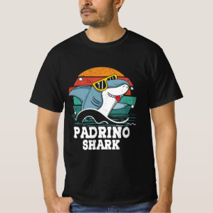 Opa papa Padrino haai Spaanse peetvader Vint T-shirt