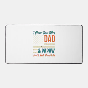 Opa Papa Vintage Patriottisch Familie T-shirt Ontw Bureaumat