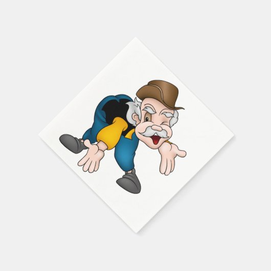 Opa papieren servetten (Hoek)