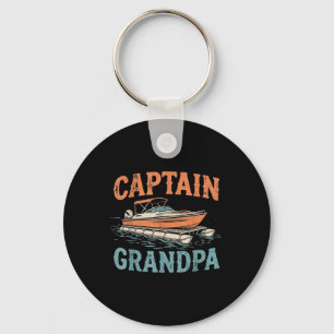 Opa Pontonboot Kapitein Vintage Nautilus Boot Sleutelhanger