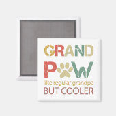 Opa Poot Als Een Gewone Opa Maar Cooler Magneet (Voorkant / Achterkant)