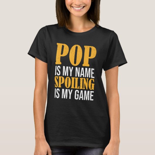 Opa-Pop van opa van opa van beste opa ooit T-shirt (Voorkant)