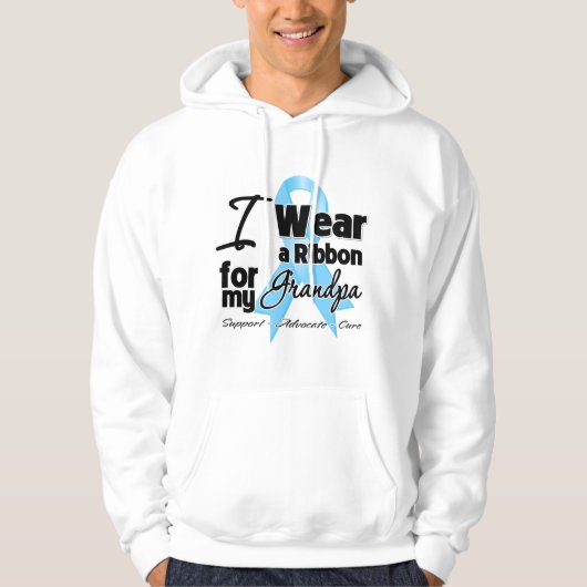 Opa - prostaatkankerlint hoodie (Voorkant)