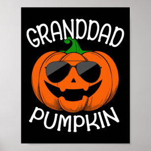 Opa Pumpkin Draag zonneschermen die overeenkomen m Poster