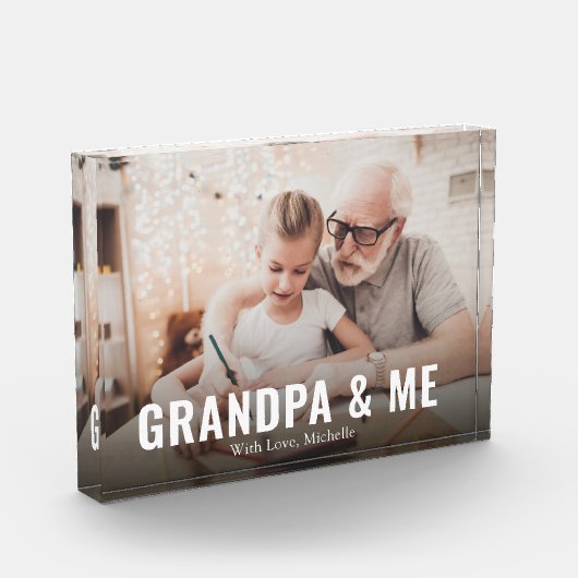 Opa Quote Schattigee aangepaste foto (Links)