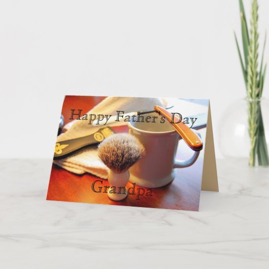 Opa  Razor Vaderdag Kaart (Voorkant)