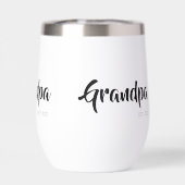 Opa Richtte Eenvoudig Geschenk voor Opa op (Achterkant)