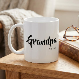 Opa Richtte Eenvoudig Geschenk voor Opa op Koffiemok